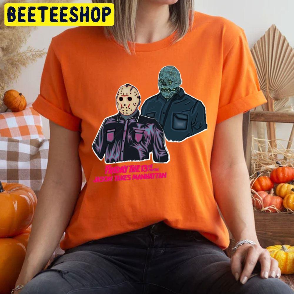 Takes Manhattan Jason Voorhees Halloween Beeteeshop Trending Unisex T-Shirt