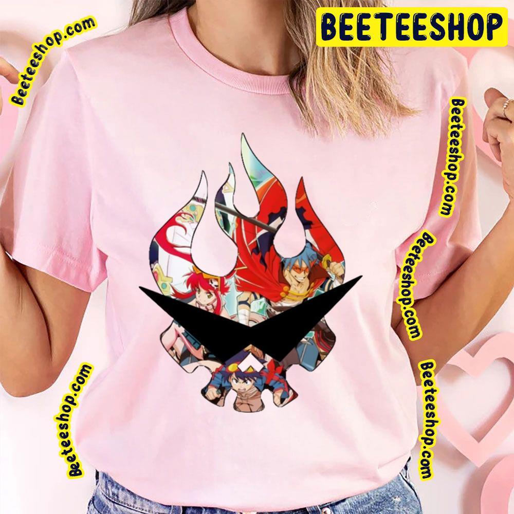 Team Logo Tengen Toppa Gurren Lagann Beeteeshop Trending Unisex T-Shirt