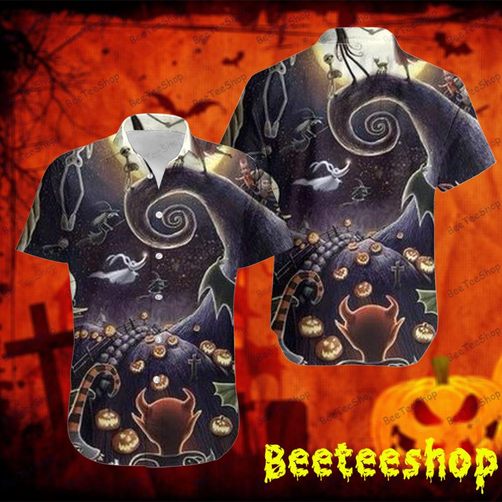 Team Movie Style Dark Night The Nightmare Before Christmas Halloween Beeteeshop Hawaii Shirt