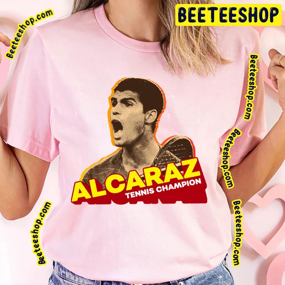 Tennis Chion Carlos Alcaraz Beeteeshop Trending Unisex T-Shirt