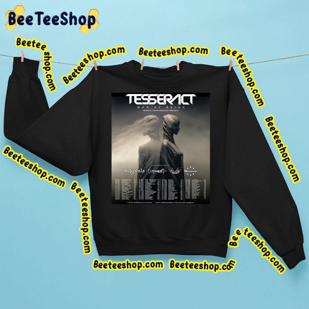 Tesseract War Of Being 2023 Tour Beeteeshop Trending Unisex Sweatshirt