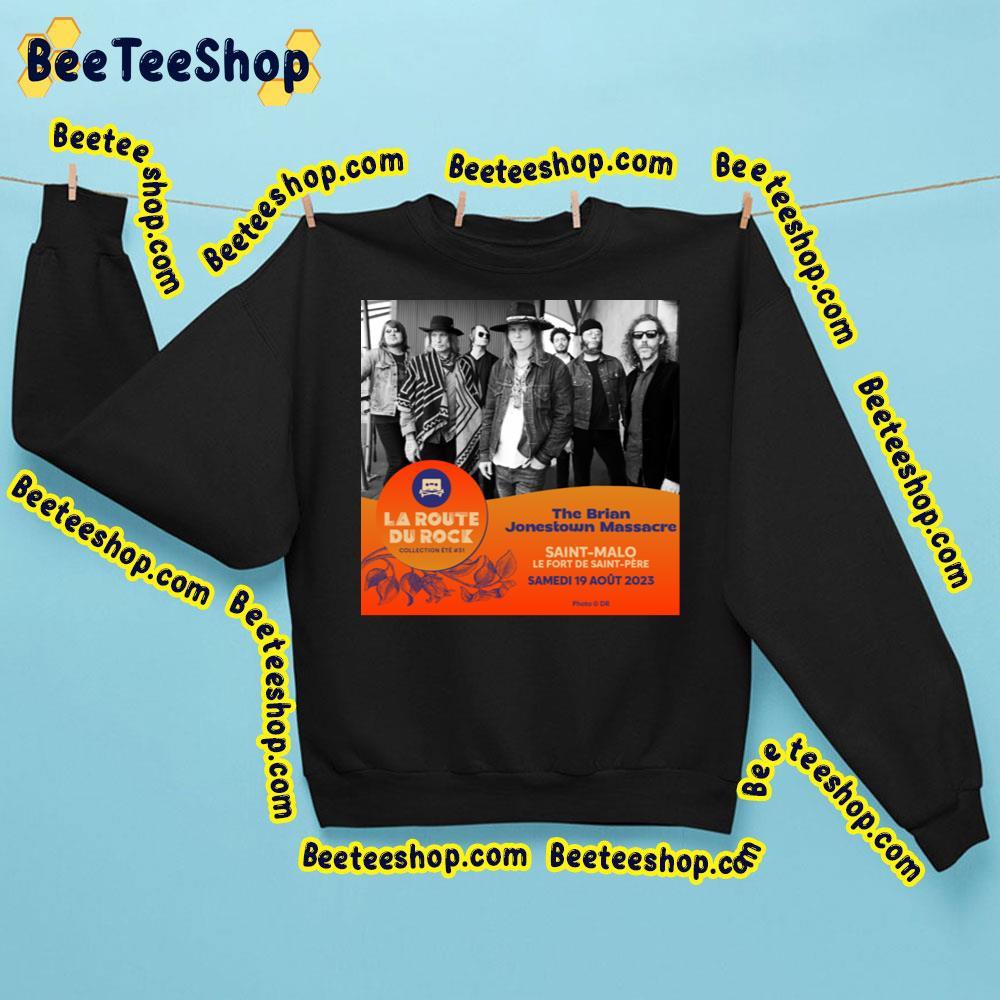 The Brian Jonestown Massacre La Route Du Rock 2023 Beeteeshop Trending Unisex Sweatshirt