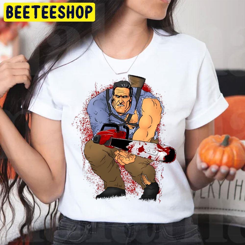 The Chainsaw Knight Ash Williams Halloween Beeteeshop Trending Unisex T-Shirt