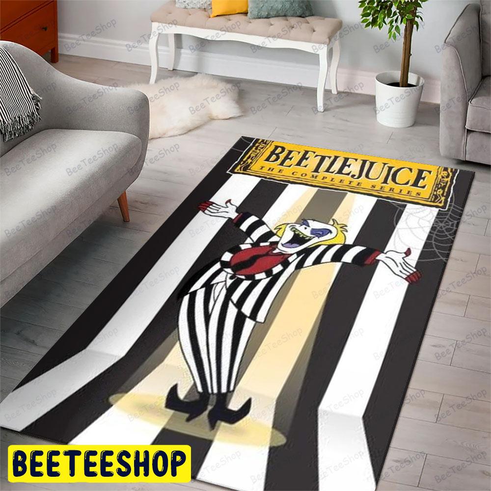 The Complete Series Beetlejuice Halloween Beeteeshop Rug Rectangle