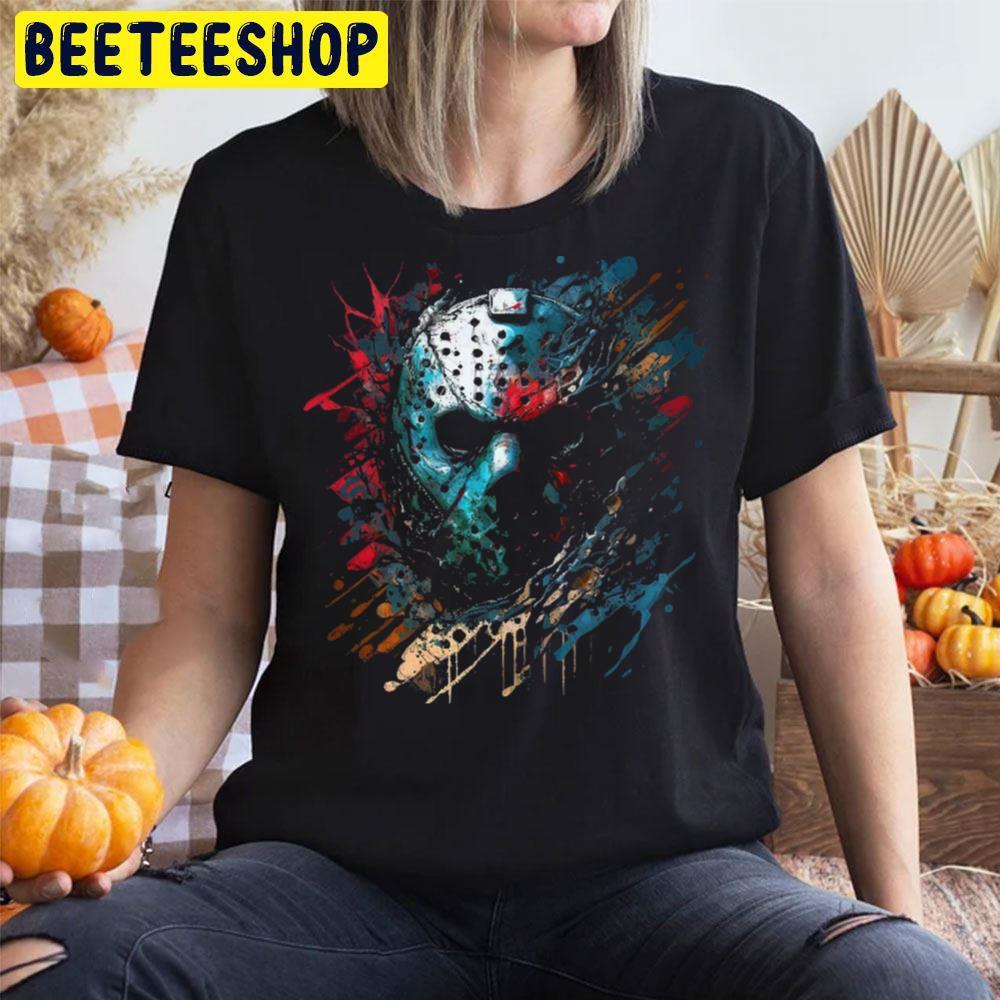 The Cursed Jason Voorhees Popart Halloween Beeteeshop Trending Unisex T-Shirt