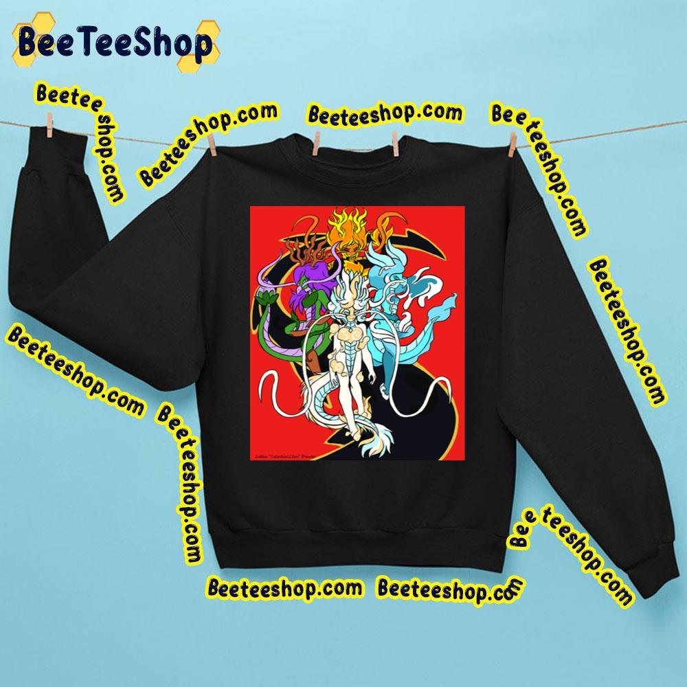 The Elemental Dragons Beeteeshop Trending Unisex Sweatshirt