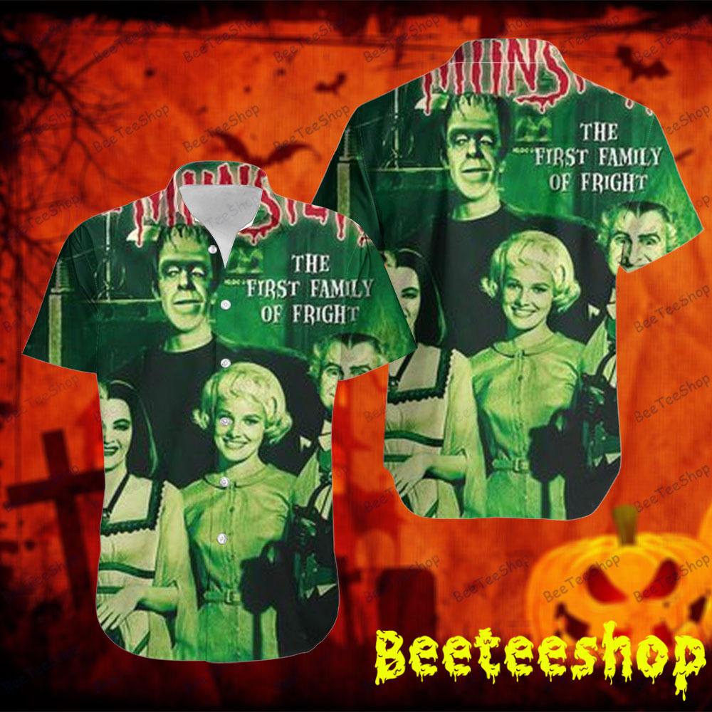 The First Family Of Fright The Munsters Halloween Beeteeshop Hawaii Shirt