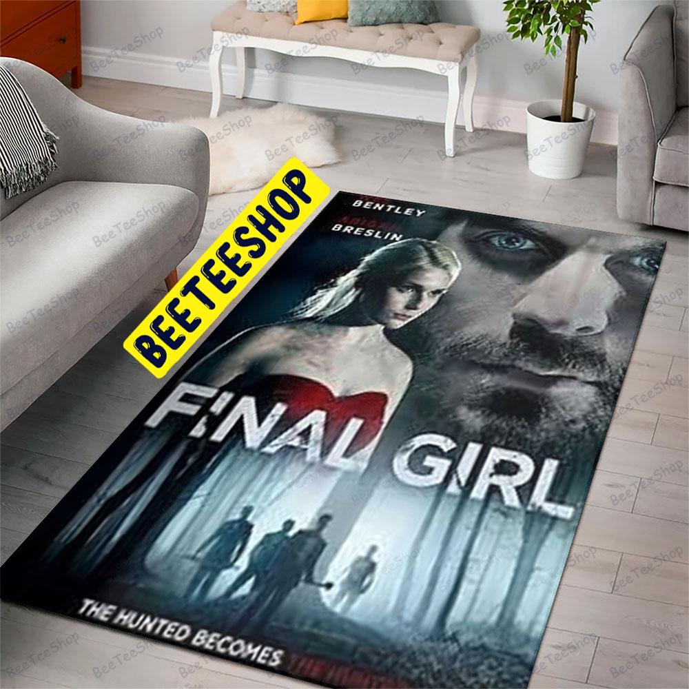 The Hunted Becomes The Final Girls Halloween Beeteeshop Rug Rectangle