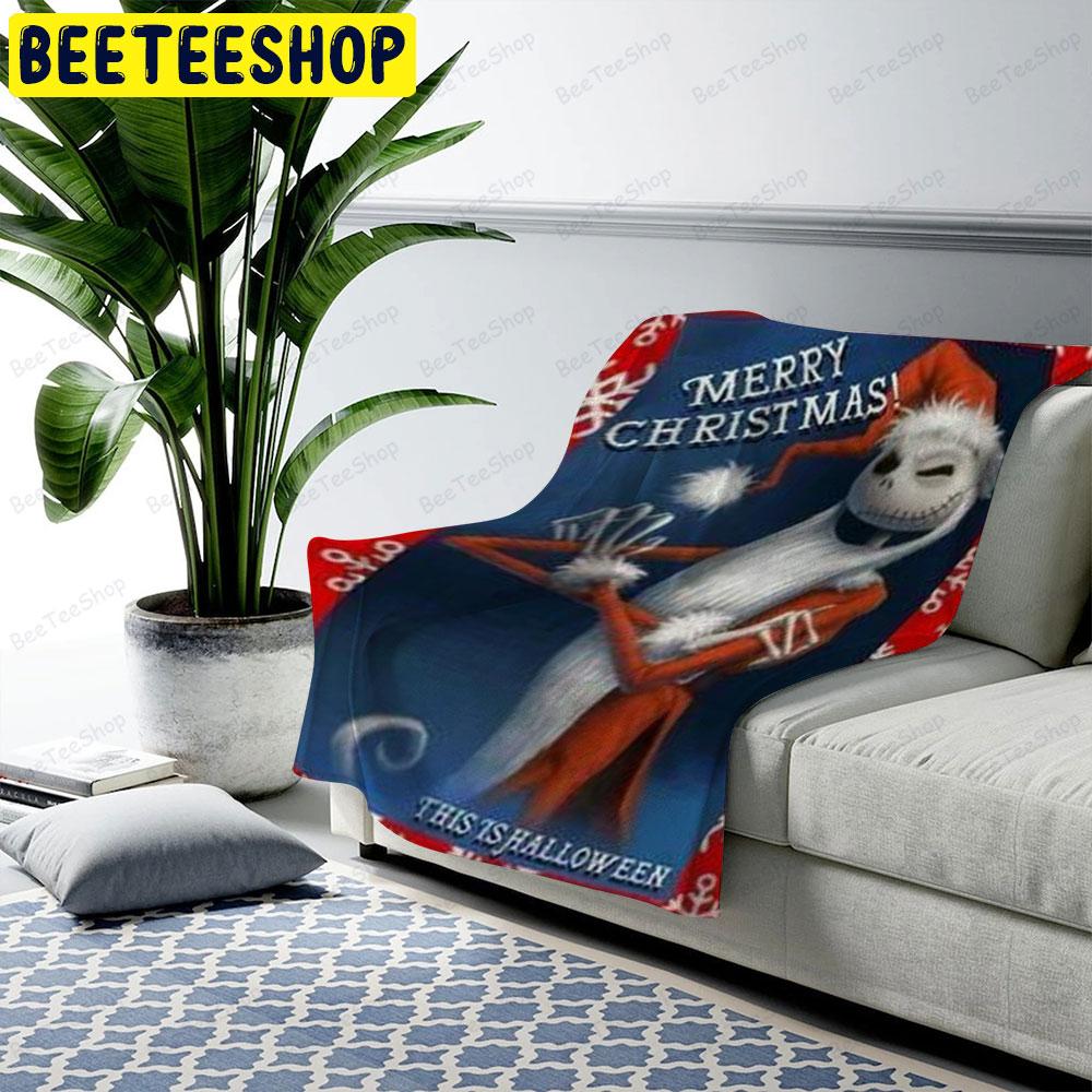 This Is Halloween The Nightmare Before Christmas Beeteeshop US Cozy Blanket