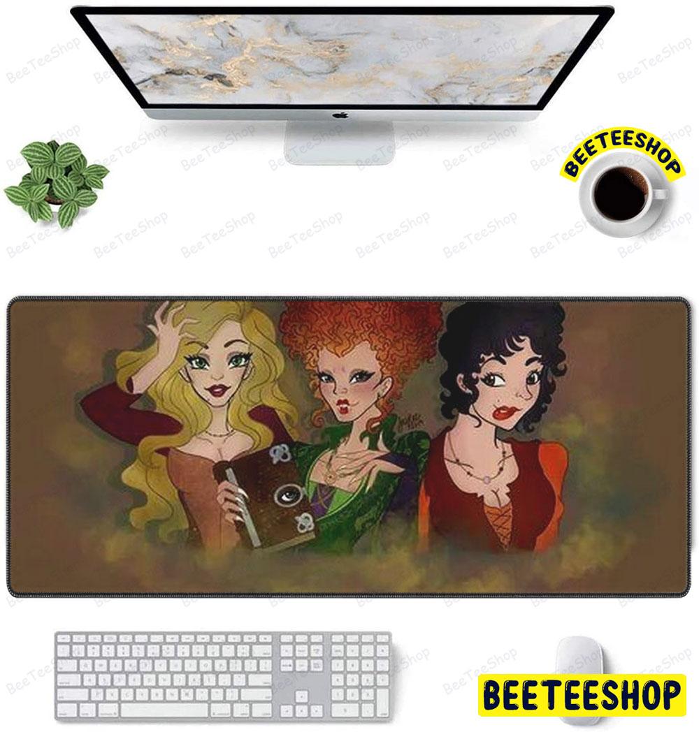 Three Ugly Witches Hocus Pocus Halloween Beeteeshop Mouse Pad