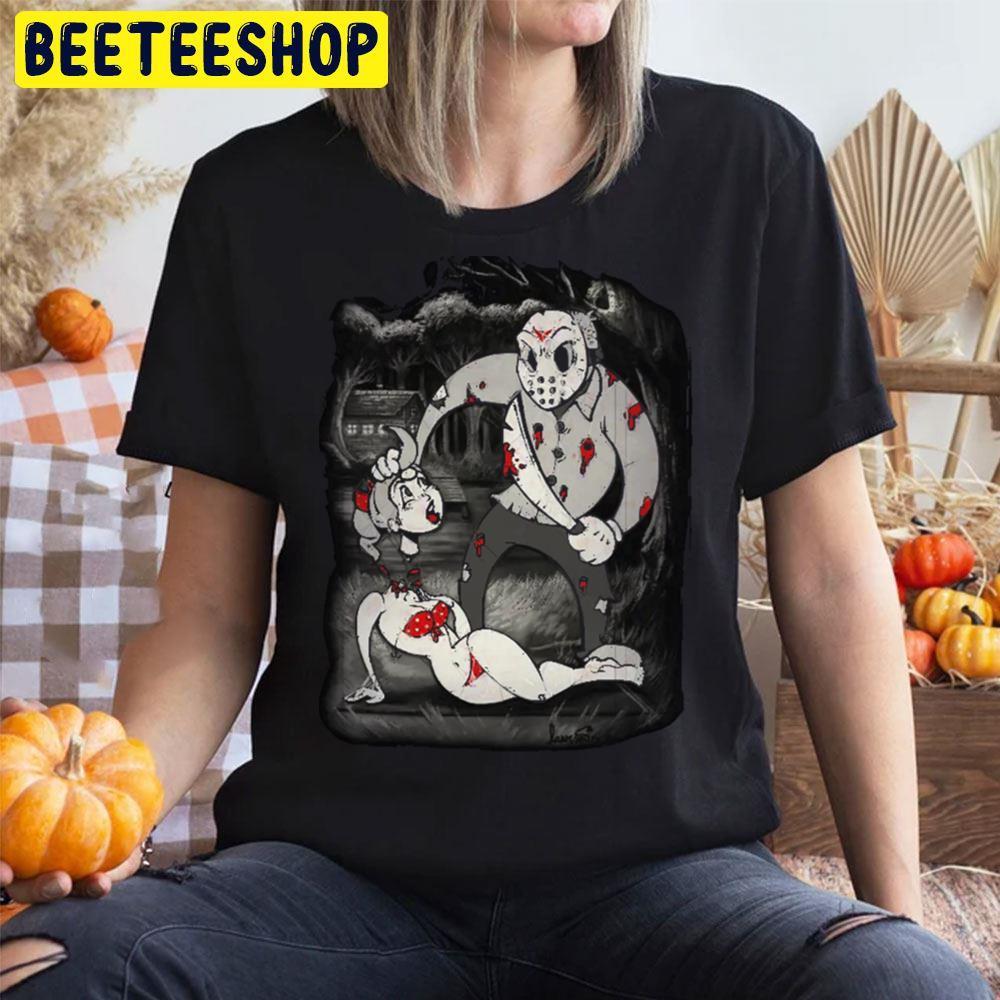 Toon Town Jason Voorhees Halloween Beeteeshop Trending Unisex T-Shirt