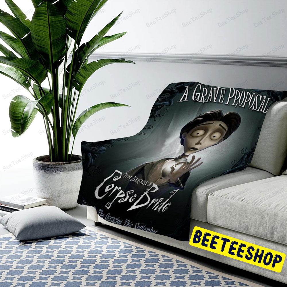 Victor Van Dort The Corpse Bride Halloween Beeteeshop US Cozy Blanket