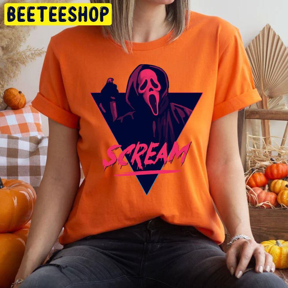 Vintage 80’s Scream Halloween Beeteeshop Trending Unisex T-Shirt