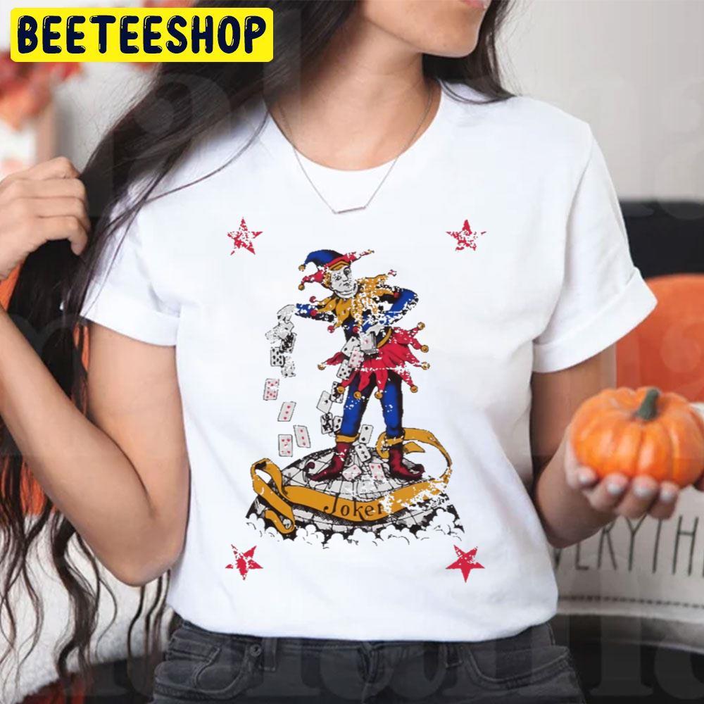 Vintage Distressed The Joker Card Halloween Beeteeshop Unisex T-Shirt