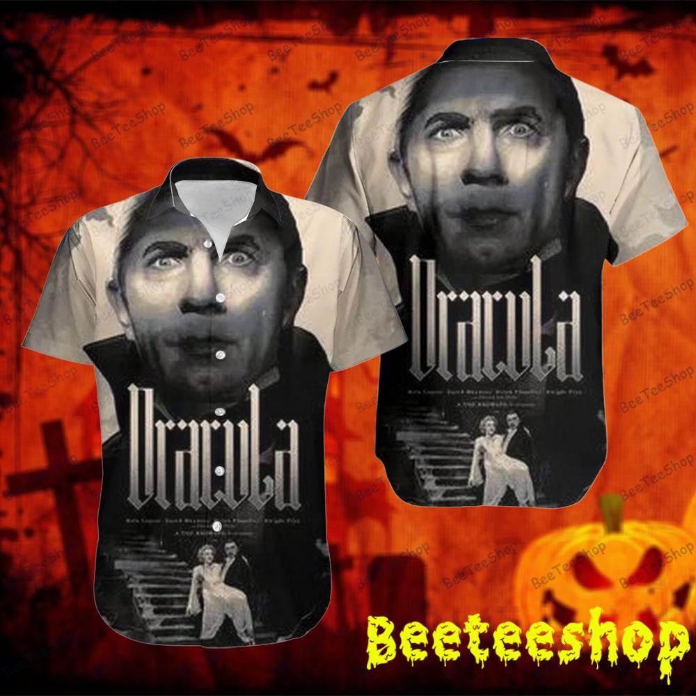 Vintage Moon Dracula Halloween Beeteeshop Hawaii Shirt