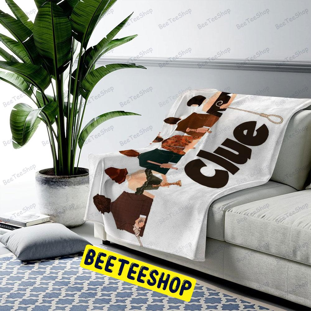 Vintage Movie Clue Halloween Beeteeshop US Cozy Blanket