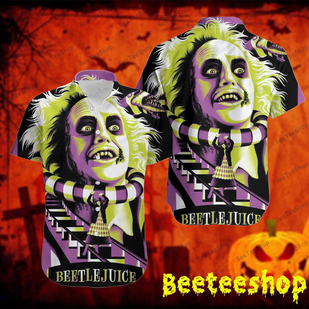 Vintage Movie Michael Keaton Beetlejuice Halloween Beeteeshop Hawaii Shirt