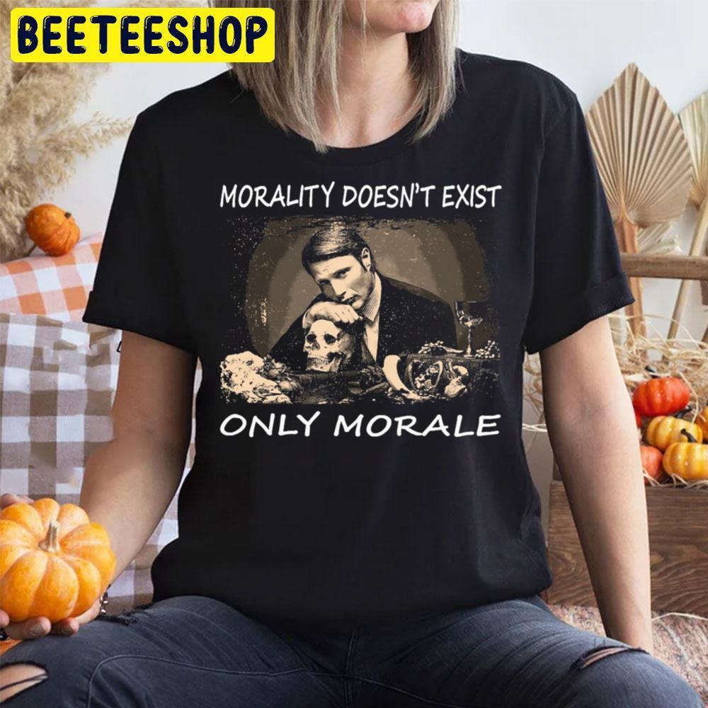 Vintage Only Morale Hannibal Lecter Halloween Beeteeshop Trending Unisex T-Shirt