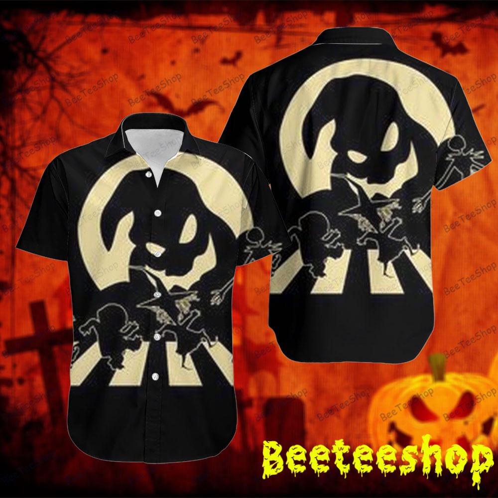 Walk Across The Nightmare Before Christmas Halloween Beeteeshop Hawaii Shirt