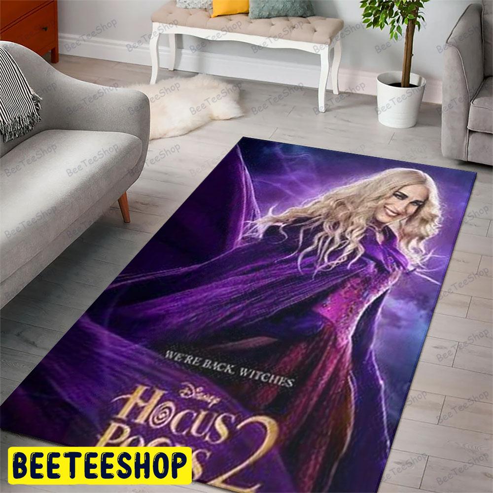 We’re Back Witches Hocus Pocus Halloween Beeteeshop Rug Rectangle