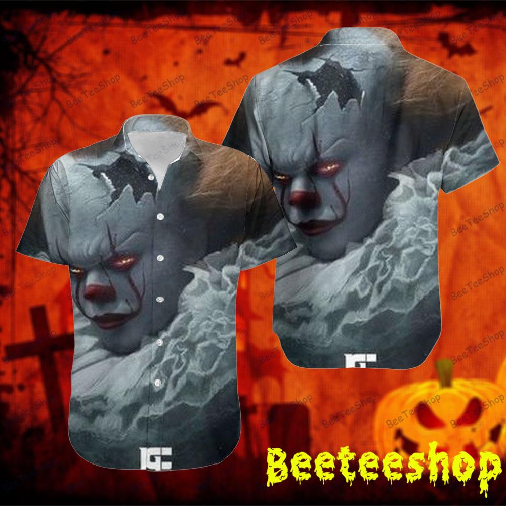 White Face Clown It Halloween Beeteeshop Hawaii Shirt