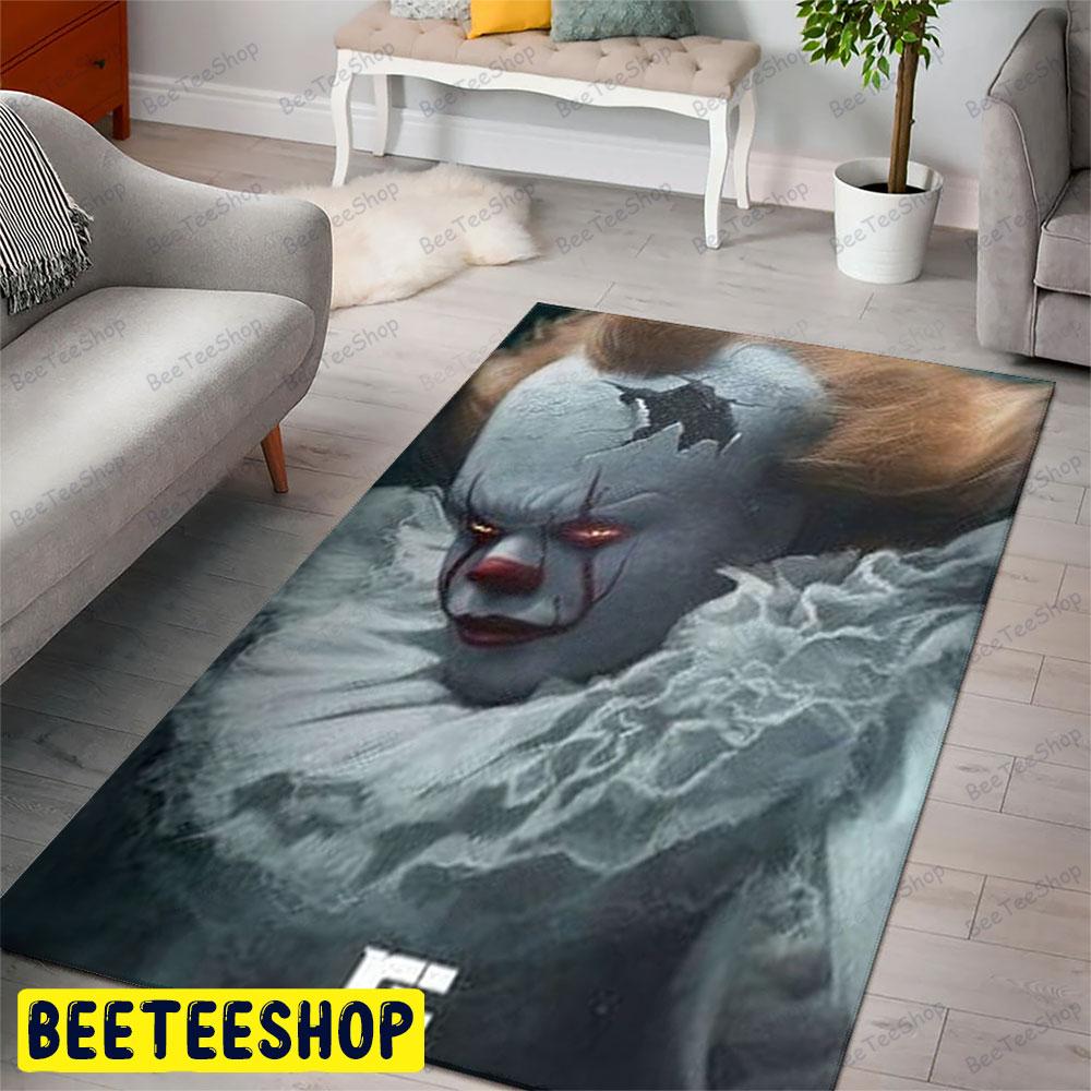 White Face Clown It Halloween Beeteeshop Rug Rectangle