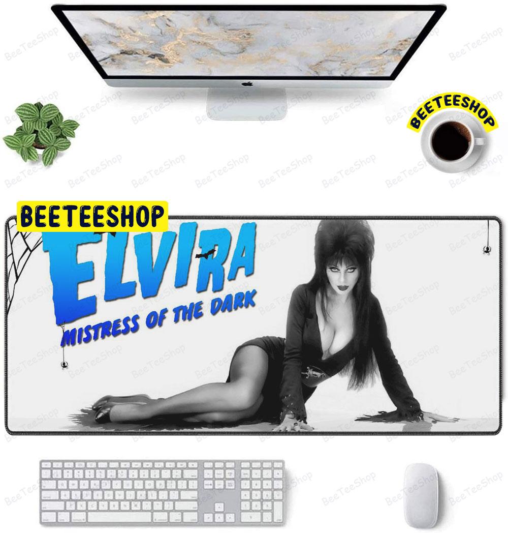 White Style Elvira Mistress Of The Dark Halloween Beeteeshop Mouse Pad