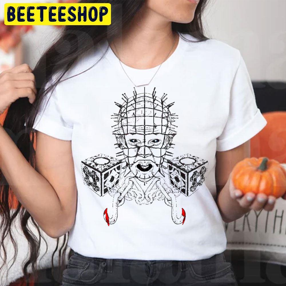 White We Have Such Sights To Show You Pinhead Halloween Beeteeshop Trending Unisex T-Shirt