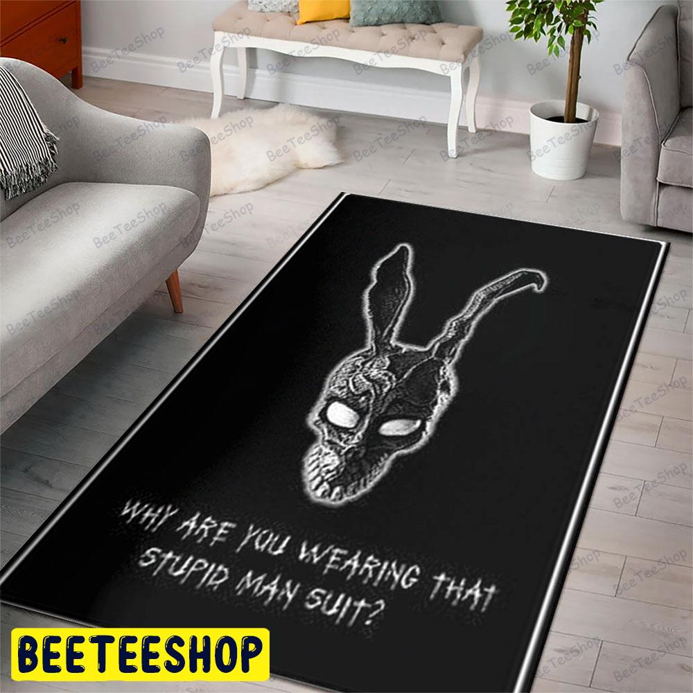 Why Are You Wearing Donnie Darko Halloween Beeteeshop Rug Rectangle