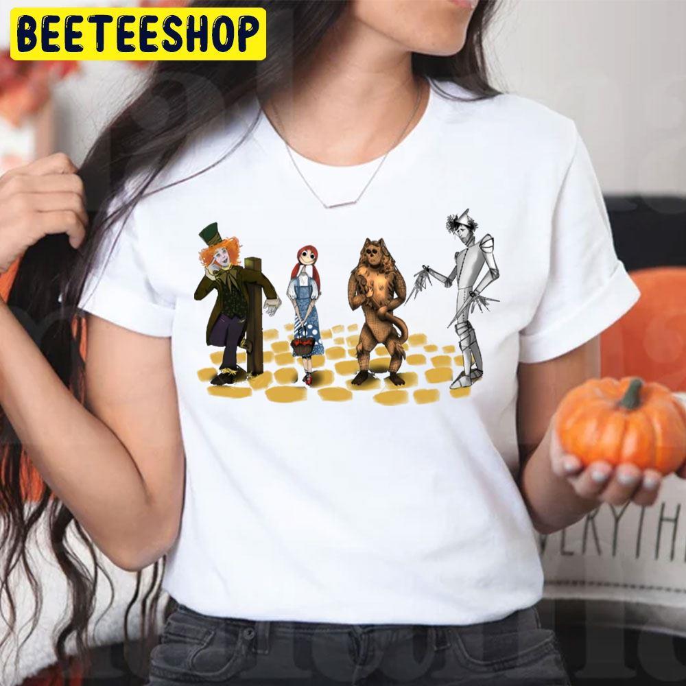 Wizard Of Oz Burton Edward Scissorhands Halloween Beeteeshop Trending Unisex T-Shirt