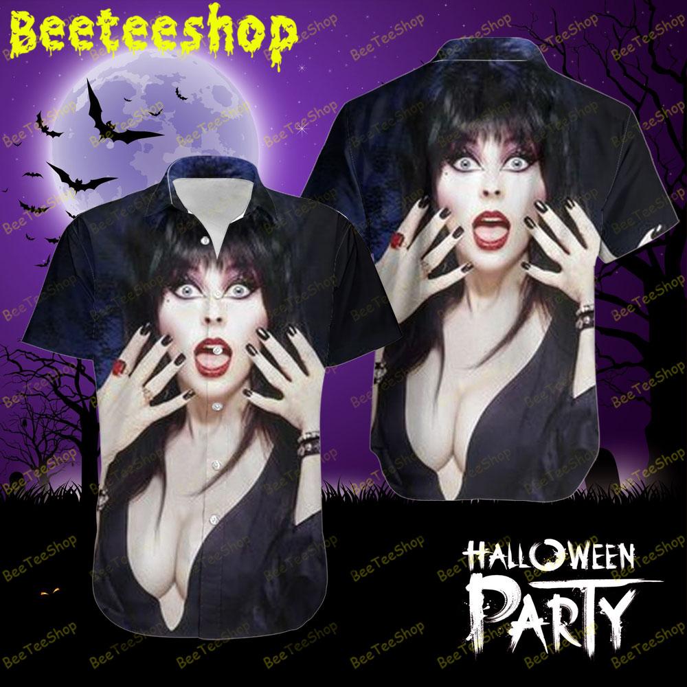 Woaaa Elvira Mistress Of The Dark Halloween Beeteeshop Hawaii Shirt