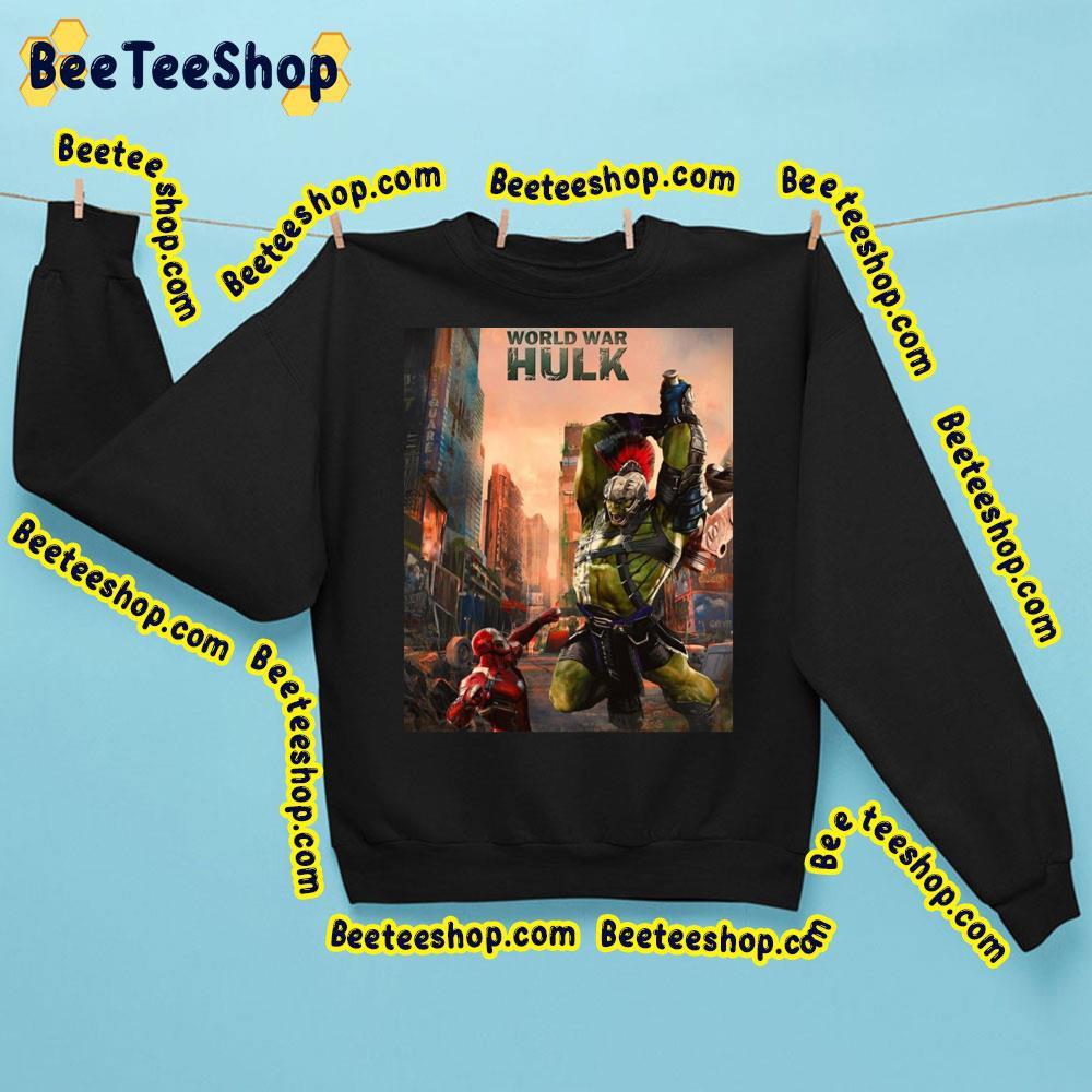 World War Hulk Vs Ironman Beeteeshop Trending Unisex Sweatshirt