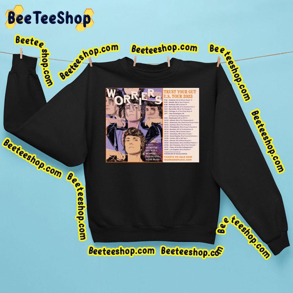 Worriers Trust Your Gut Us Tour 2023 Beeteeshop Trending Unisex Sweatshirt