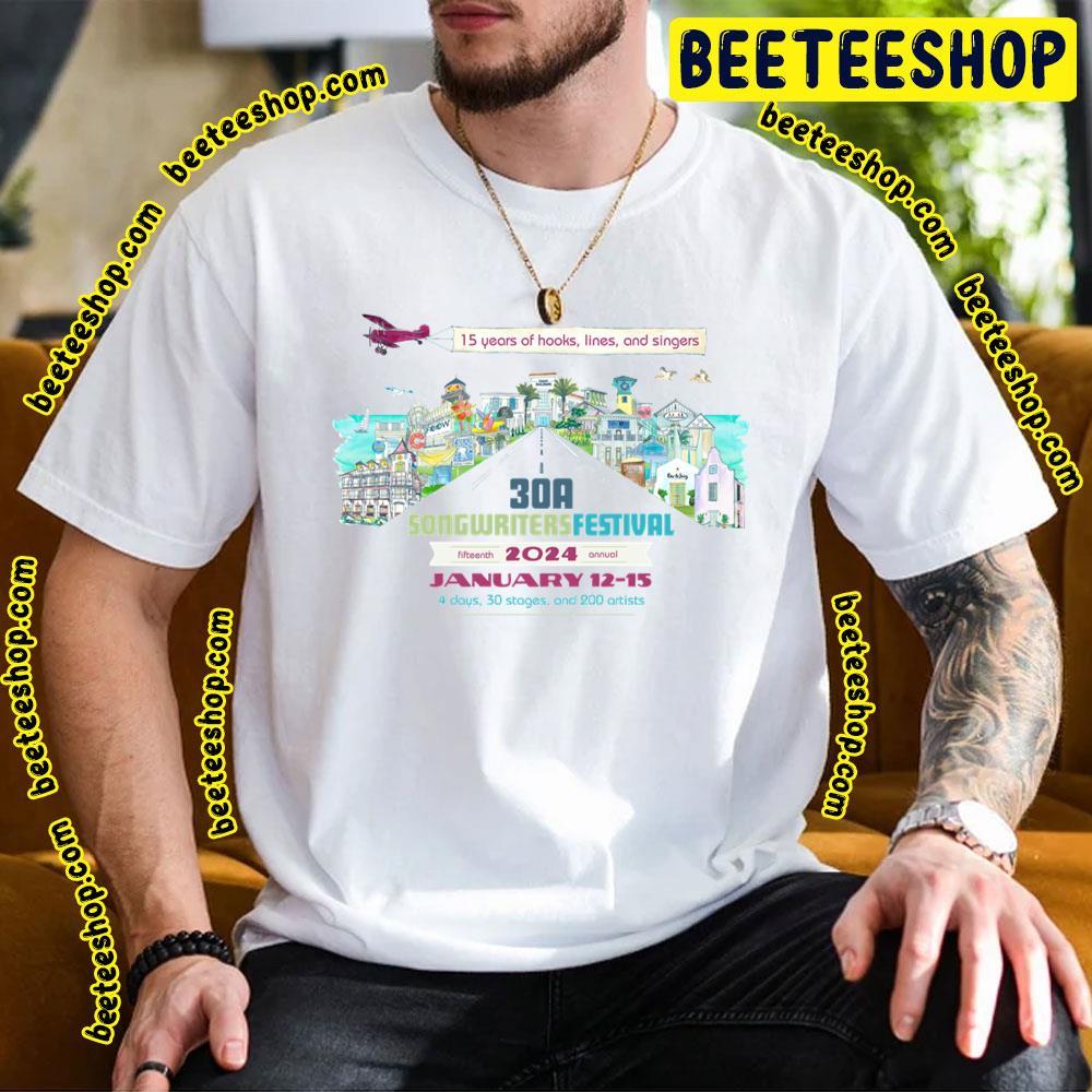 30a Songwriters Festival 2024 Beeteeshop Trending Unisex T-Shirt