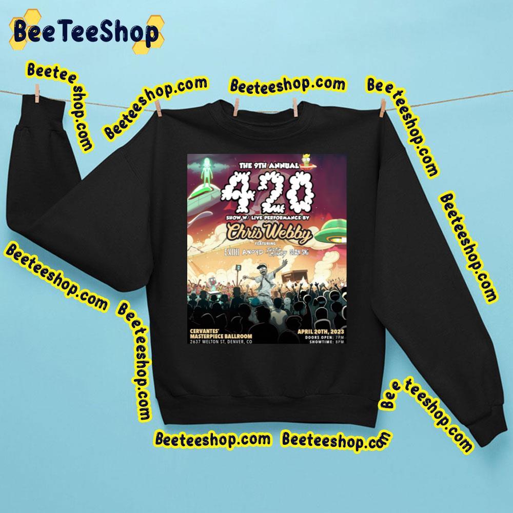 420 Chris Webby 2023 Beeteeshop Trending Unisex Sweatshirt