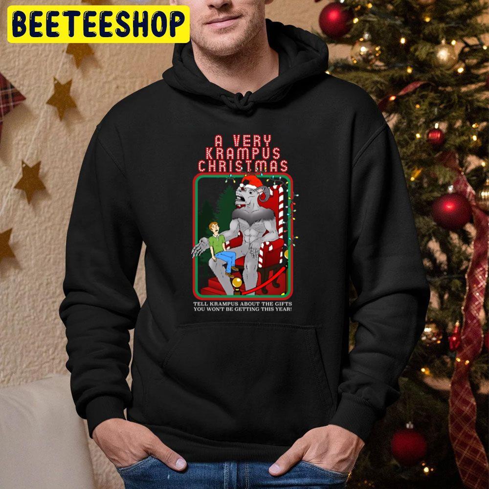 A Very Christmas Krampus Beeteeshop Trending Unisex Hoodie