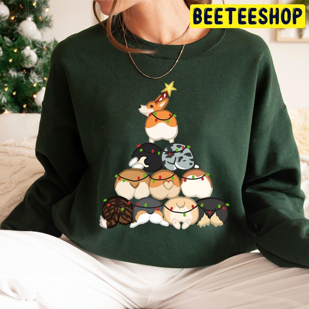 A Very Corgi Christmas Tree Beeteeshop Trending Unisex Sweatshirt