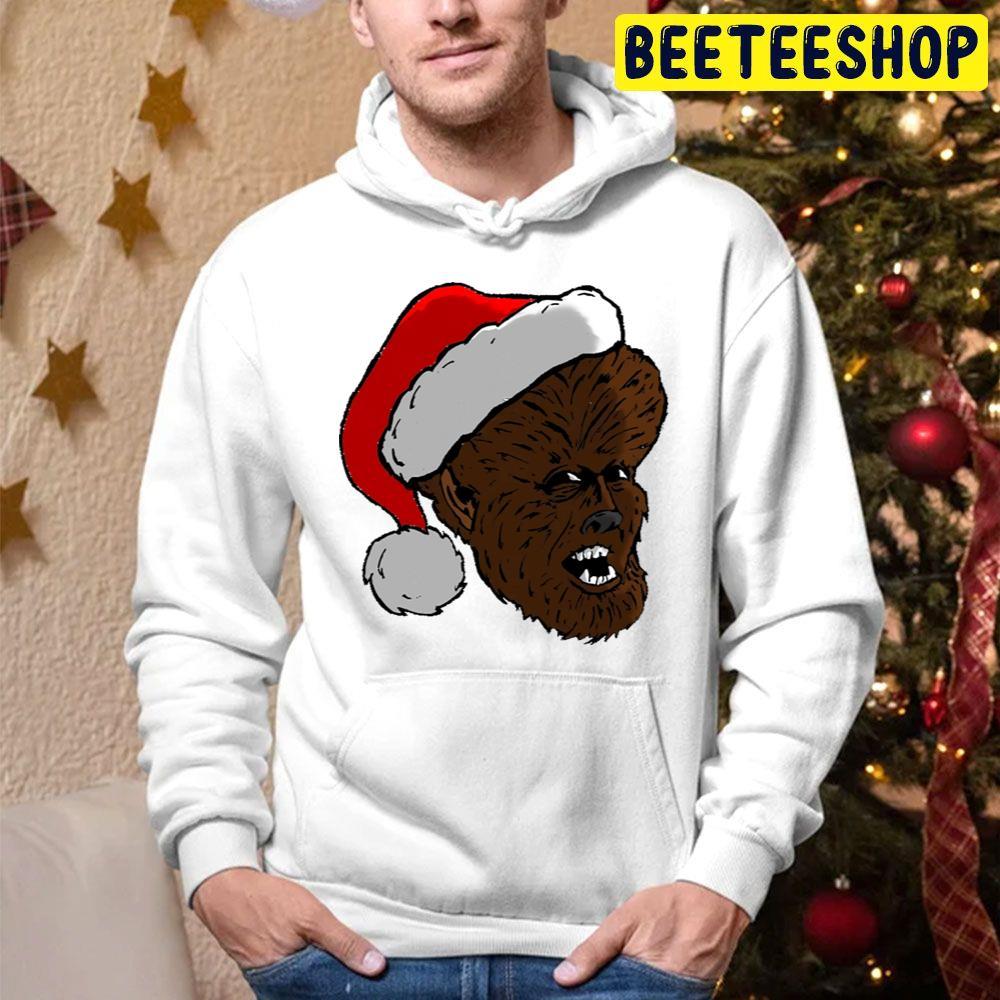 A Wolfy Christmas Beeteeshop Trending Unisex Hoodie