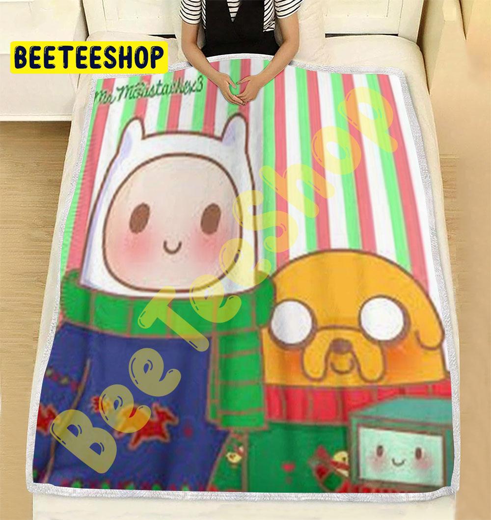 Adventure Time Christmas 14 Trending Blanket