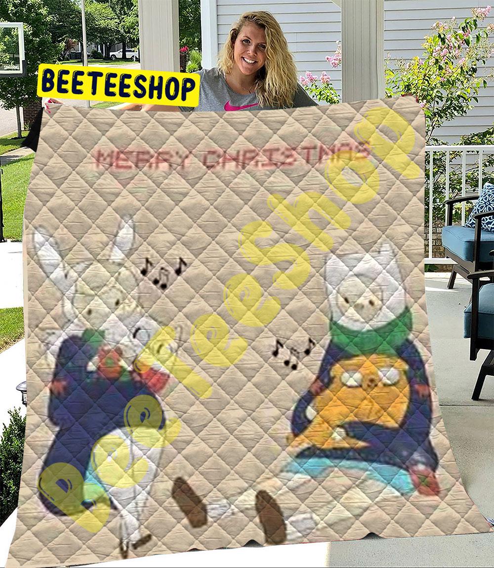 Adventure Time Christmas 24 Trending Quilt