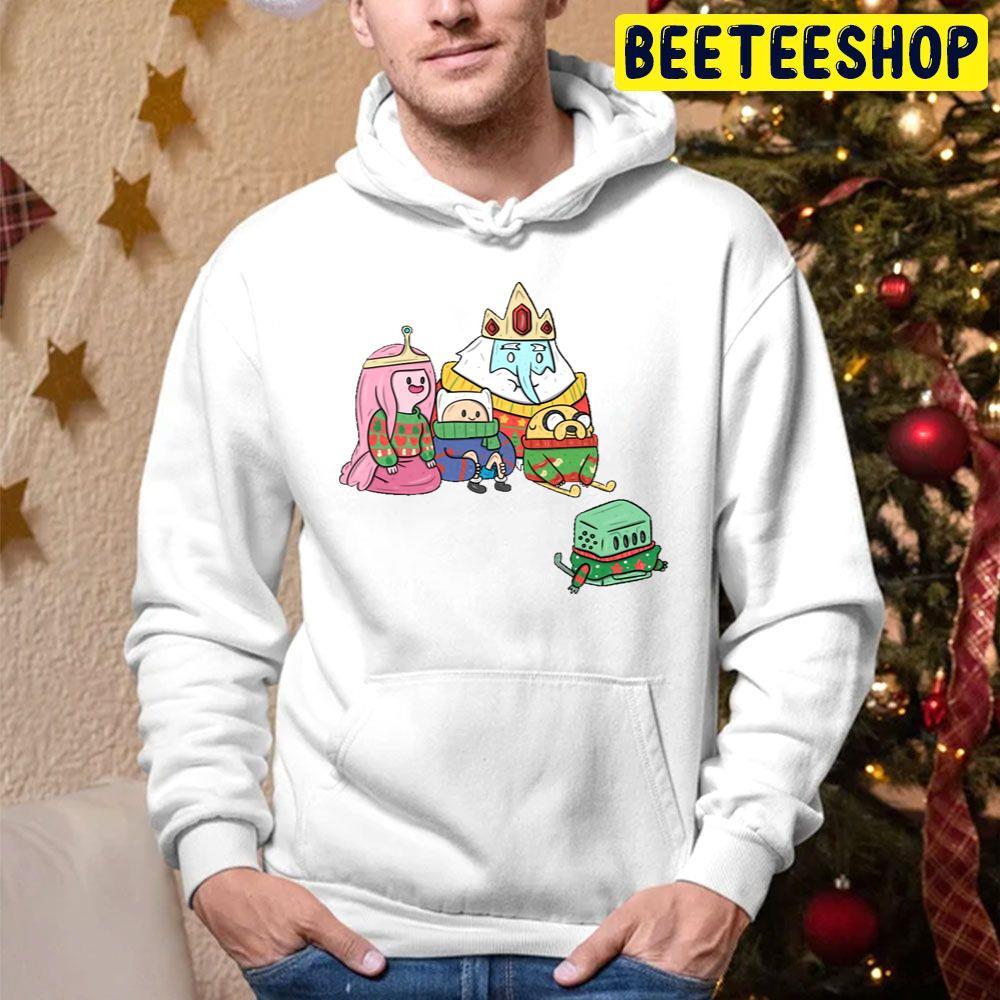 Adventure Time Christmas Beeteeshop Trending Unisex Hoodie