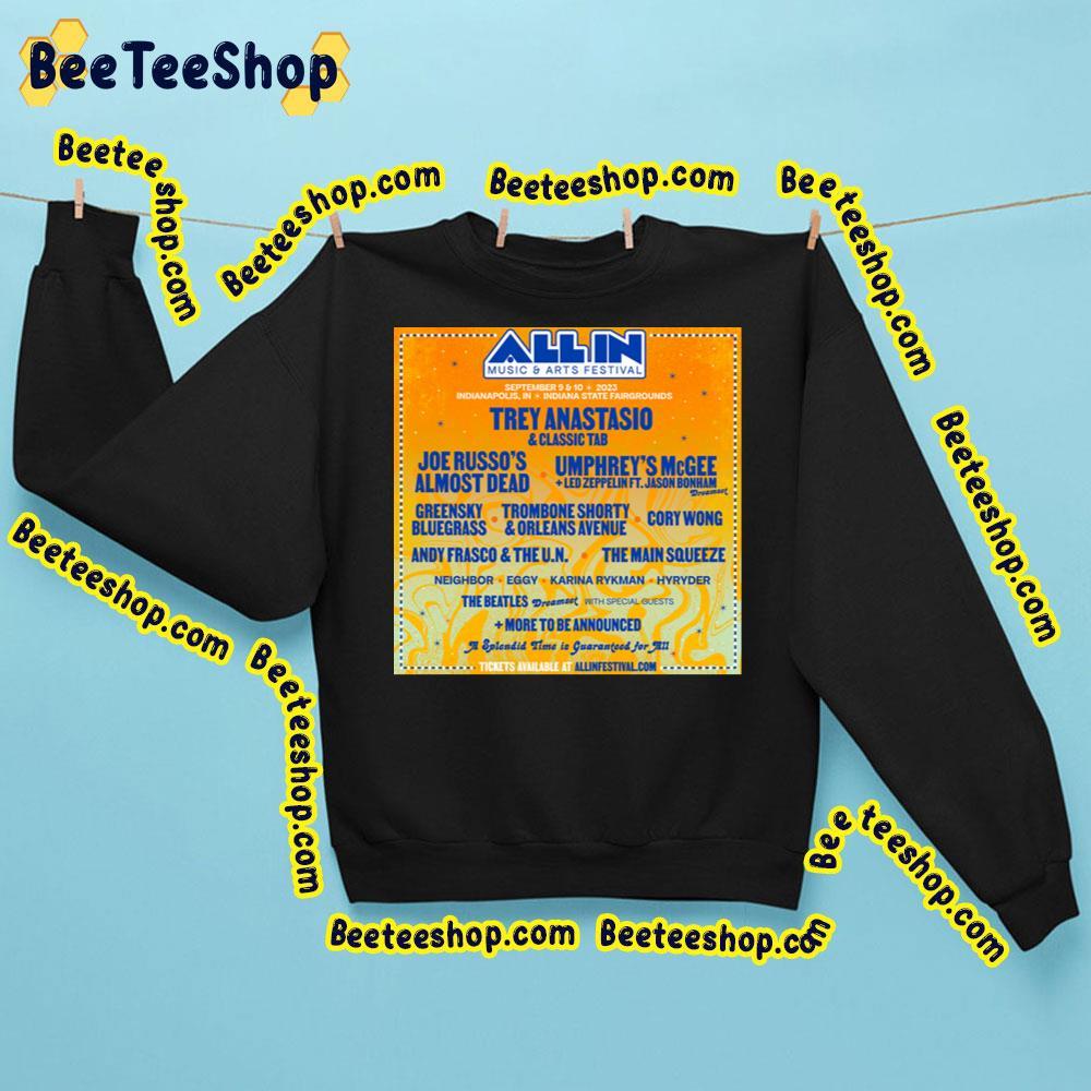 All In Music And Arts Festival 2023 Beeteeshop Trending Unisex Sweatshirt