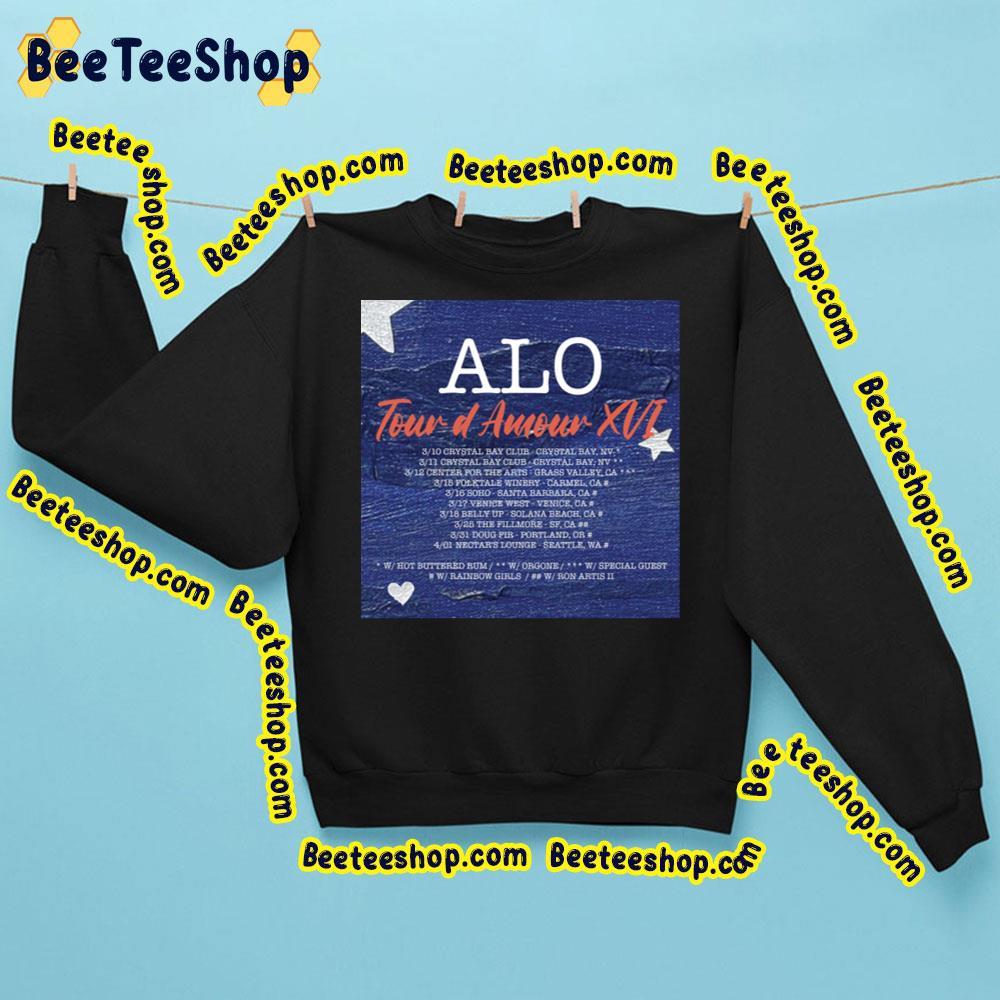 Alo Tour D’amour Xvimarch 2023 Beeteeshop Trending Unisex Sweatshirt