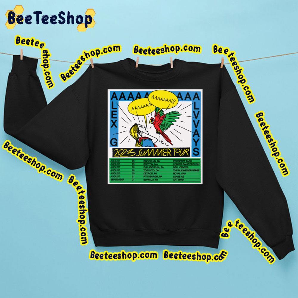 Alvvays Summer Tour Dates 2023 Beeteeshop Trending Unisex Sweatshirt