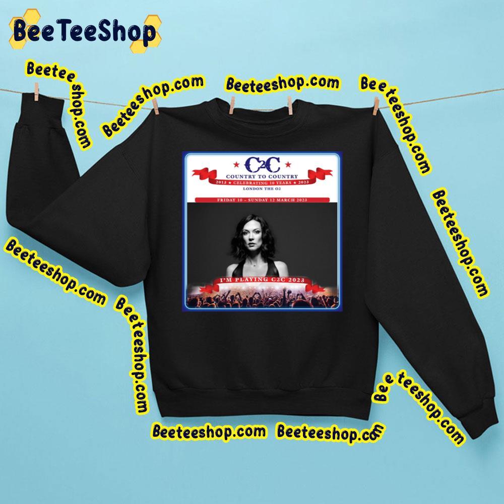 Amanda Shires Celebrating 10 Years 2023 Beeteeshop Trending Unisex Sweatshirt