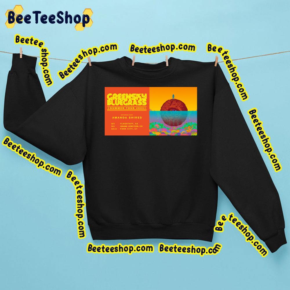 Amanda Shires Summer Tour 2023 Creensky Bluecrass Beeteeshop Trending Unisex Sweatshirt