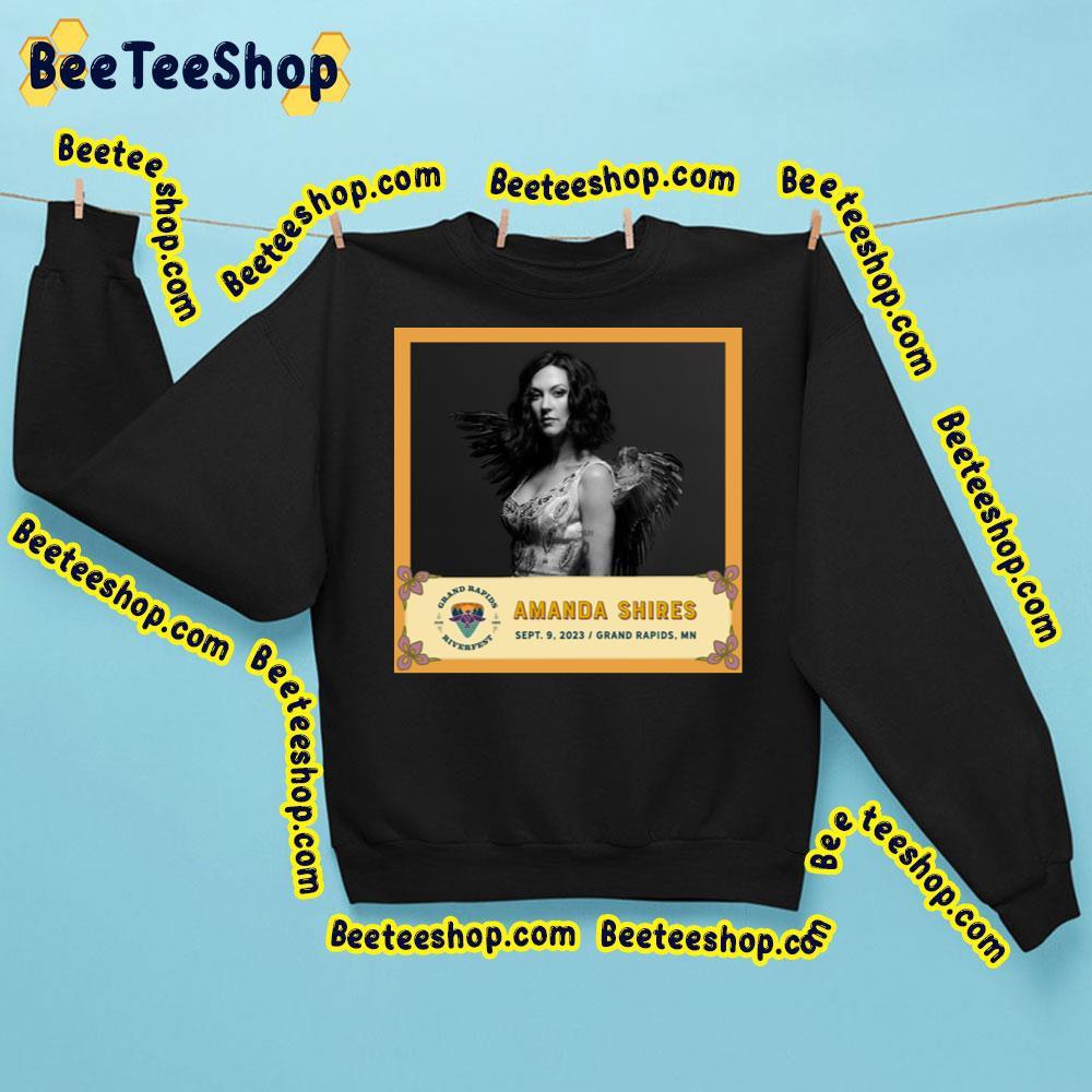 Amanda Shires Tour 9 September 2023 Grand Rapids Beeteeshop Trending Unisex Sweatshirt