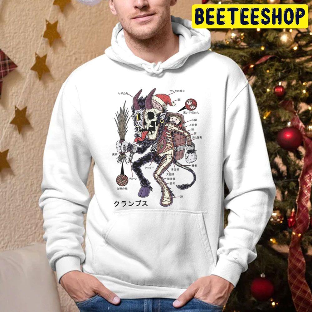 Anatomy Krampus Christmas Beeteeshop Trending Unisex Hoodie