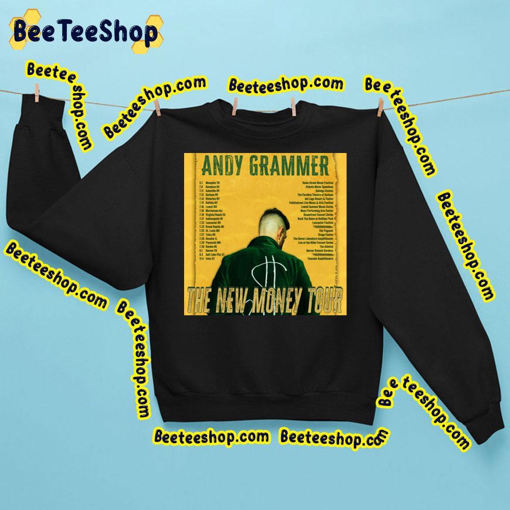 Andy Grammer The New Money Tour 2023 Beeteeshop Trending Unisex T-Shirt