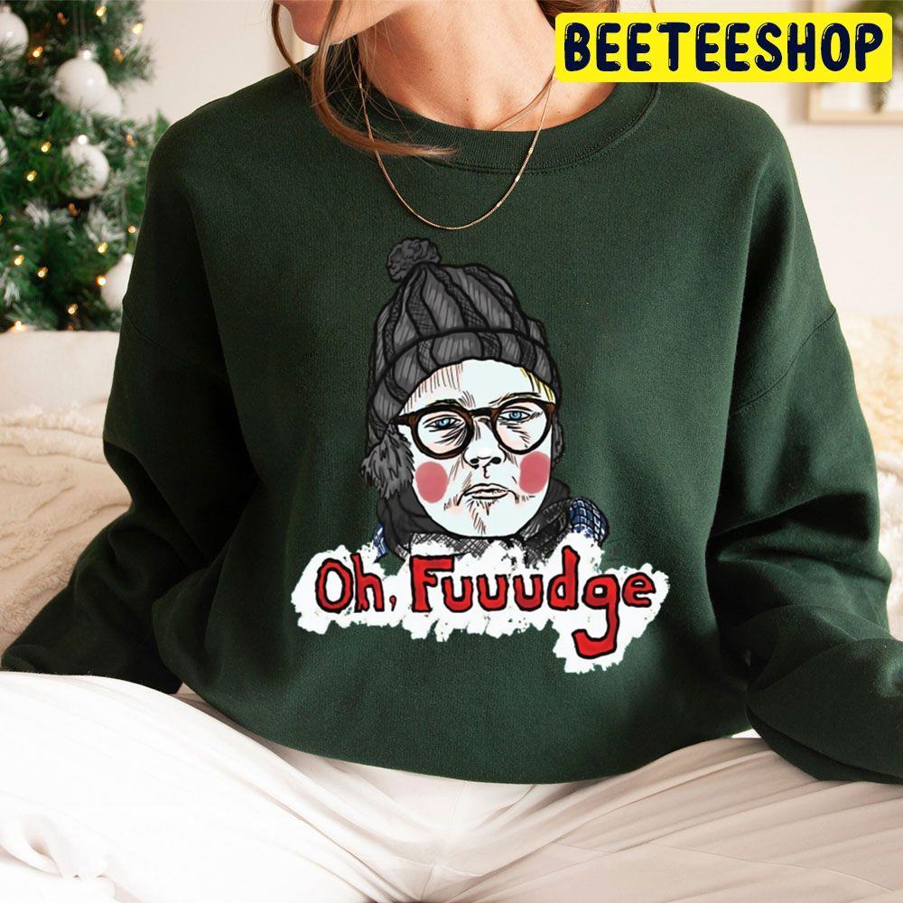 Angry Oh Fuuudge A Christmas Story Beeteeshop Trending Unisex Sweatshirt